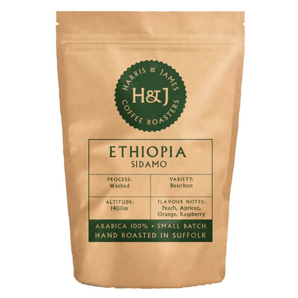 H&J Ethiopia Sidamo Ground Coffee 227g